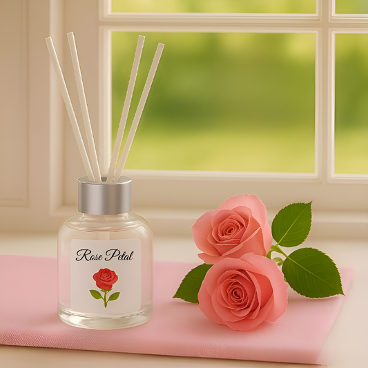 Rose Petal Reed Diffuser